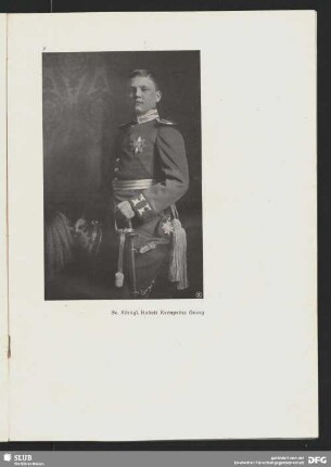 Se. Königl. Hoheit Kronprinz Georg