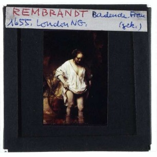 Rembrandt, Badende Frau (Hendrickje Stoffels?) (London NG NG54)