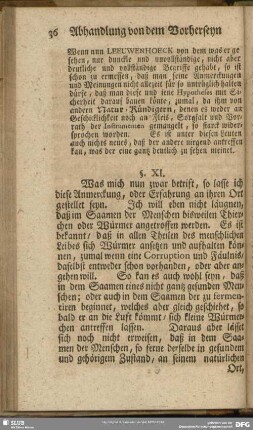 §. XI. [Einige Einwürfe wider diese Observationen]