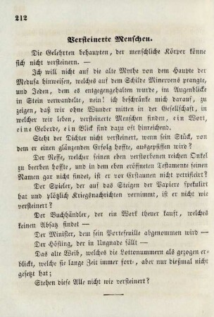 Versteinerte Menschen