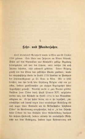 Wieland und Reinhold : Original-Mittheilungen, als Beiträge zur Geschichte des deutschen Geisteslebens