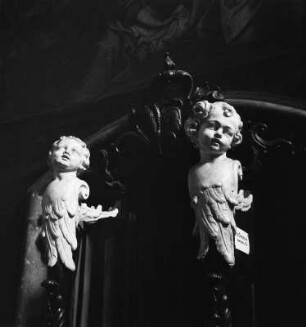 Engelhermen : Engelhermen. Stuck? (um 1740/1745; E. Q. Asam). München, Asamkirche