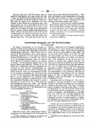 Diesterwegs Pädagogik und die Kinderfürsorge