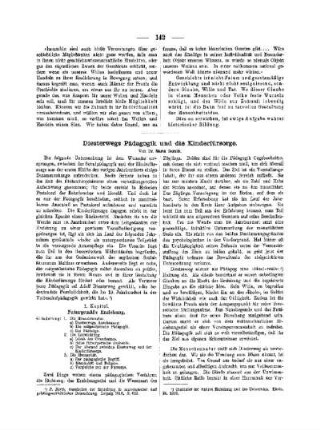 Diesterwegs Pädagogik und die Kinderfürsorge