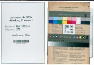 Entnazifizierung Otto Hoffmann , geb. 12.09.1887 (Stadtarbeiter)