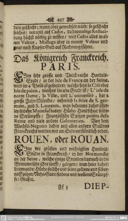Das Königreich Franckreich