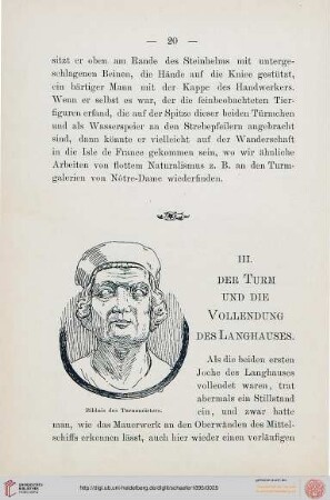 III. Der Turm und die Vollendung des Langhauses