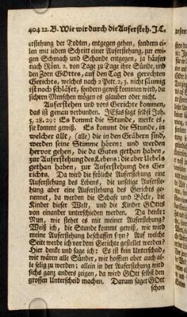 404-412, Auferstehen und vors Gerichte kommen, das ist ...
