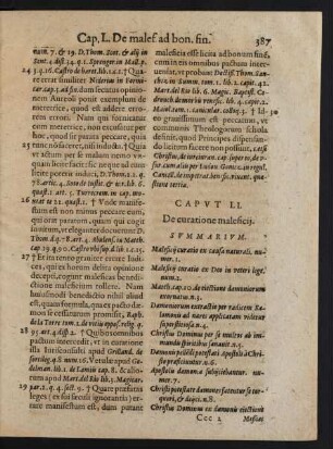 Caput LI. De curatione maleficii