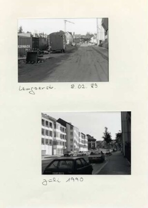 Umbau der B239 vorher - nachher. Lemgoerstraße, Lemgoer Tor