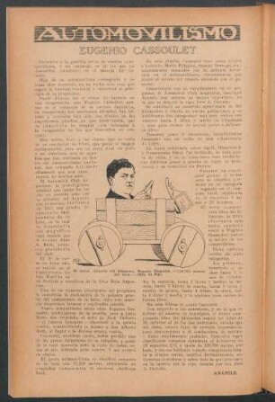 Automovilismo - Eugenio Cassoulet