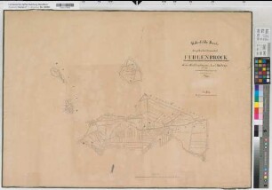 Bottrop (Bottrop), Teilung der Gemeinheit Fuhlenbrock (Fühlenbruch), Übersichtskarte