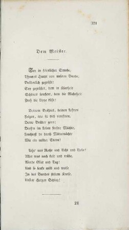 Dem Meister