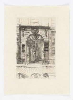 Rue Sainte Anne 18, Blatt 16 der Folge "Butte des Moulins"