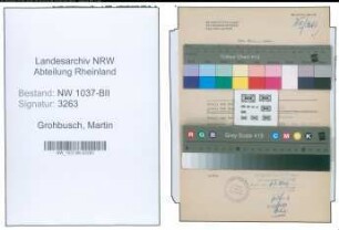 Entnazifizierung Martin Grohbusch , geb. 23.05.1902 (Expedient)