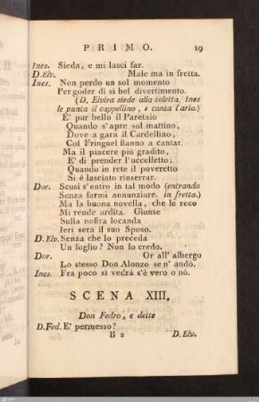 Atto Primo: Scena XIII.