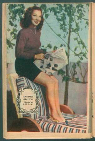 Kathryn Grayson (estrella de la M. G. M.) - [Fotografía]