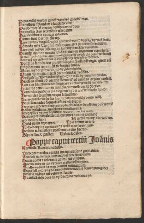Pappe caput tertiu[m] Ioa[n]nis Murmellii Rueremundensis.