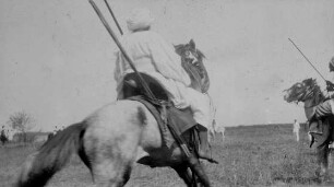 Arabische Reiter in Renk [Reise nach dem Sudan, Band 1]