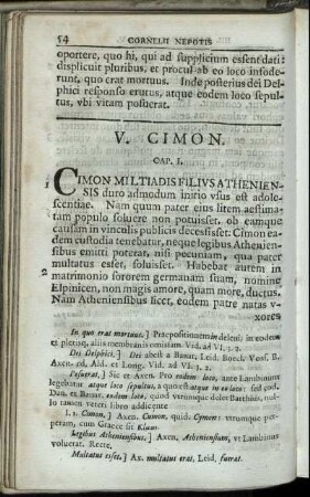 V. Cimon. - VIIII. Conon.