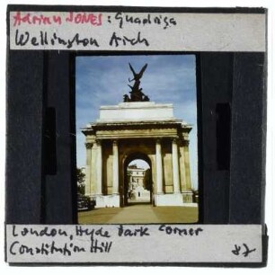 London, Wellington Arch,London, Jones, Quadriga auf dem Wellington Arch