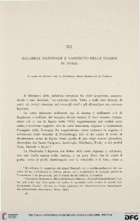 4.1896/97: Galleria Nazionale e gabinetto delle stampe in Roma : il libro di Giusto per la Cappella degli Eremitani in Padova