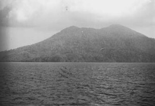 Sebesi Insel : Blick vom Meer auf die Sebesi-Insel