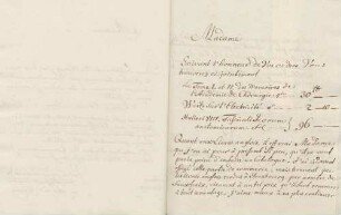 Amand König an Karoline Luise von Baden (Straßburg)