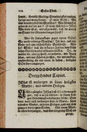 Dreyzehendes Capitel.