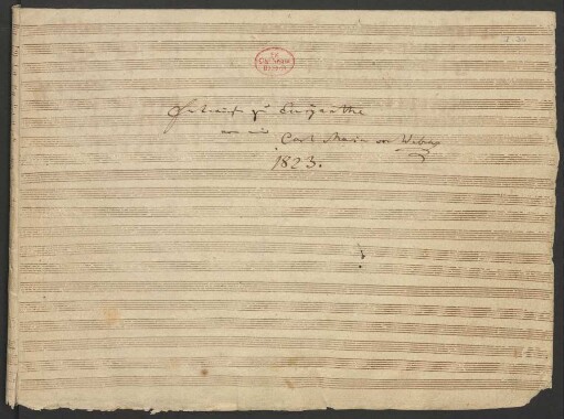 Euryanthe. Skizzen; J 291; WeV C.9