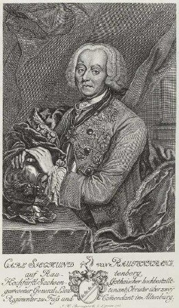 Bildnis Carl Siegmund von Rautenkranz