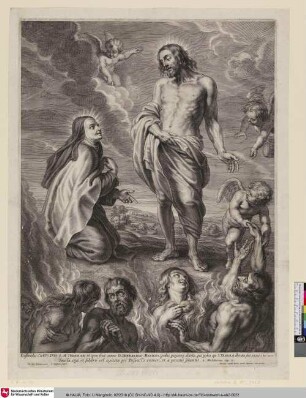 [Die Heilige Teresa fürbittet für Bernardino de Mendoza; St. Theresa Intercedes for Bernardin Mendozy]