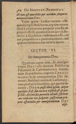 Sectio. VI.