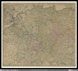 Imperii Romano-Germanici in suos status et circulos divisi tabula generalis