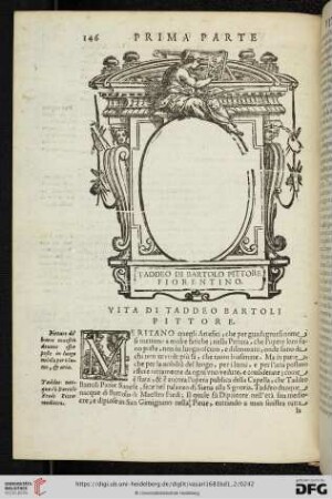 Vita di Taddeo Bartoli Pittore