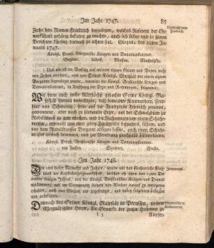 Rudelsdorffer Bergwerks-Protocoll. Im Jahr 1748.