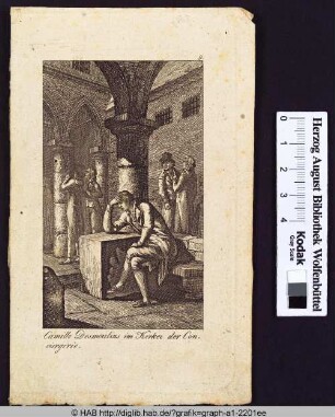Camille Desmoulins im Kerker der Conciergerie