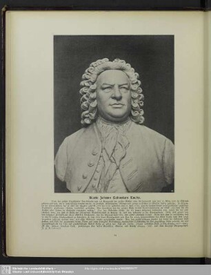 Büste Johann Sebastian Bachs