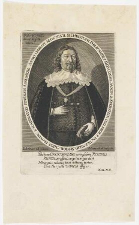 Bildnis des Christoph Philip Richter