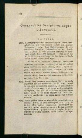 Geographici Scriptores atque Itinerarii