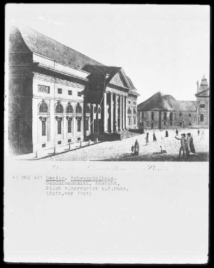 Berlin, Schauspielhaus, Gendarmenmarkt, Ansicht
