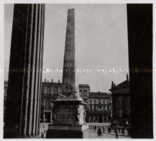 Potsdam, Blick von der St. Nikolaikirche zum Palast Barberini