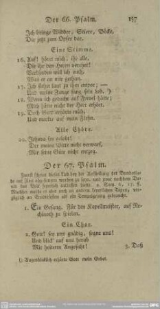 Der 67. Psalm