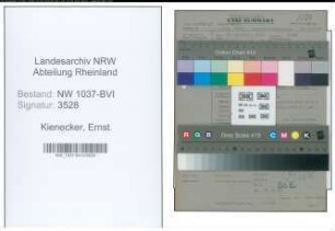 Entnazifizierung Ernst Kienecker , geb. 10.08.1902 (Notar)