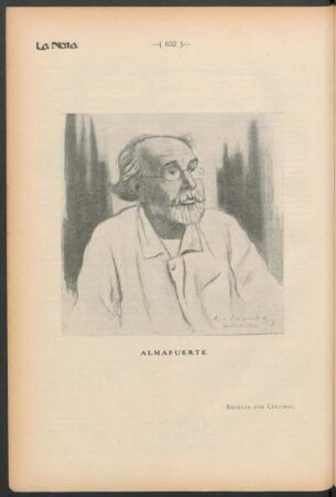 [Retrato de] Almafuerte por Columba