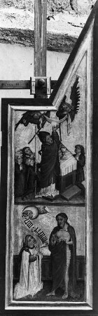Martinsaltar : Martinsaltar. Holz, bemalt (um 1430). Flügel. Graz: Steiermärkisches Landesmuseum Joanneum
