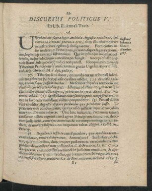 Discursus Politicus V. - VI.