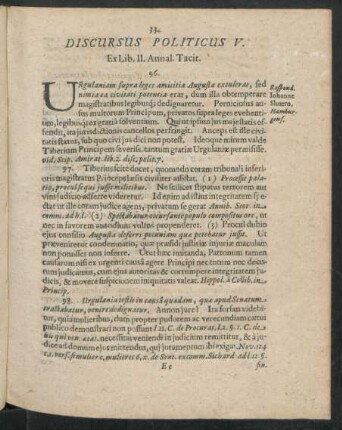 Discursus Politicus V. - VI.