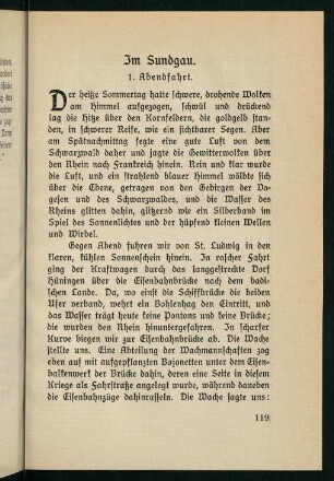 119- 136, Im Sundgau - Soldatenerzählungen