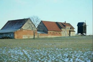 Bockwindmühle und Mühlengehöft zwischen Bechstedtstraß und Isseroda